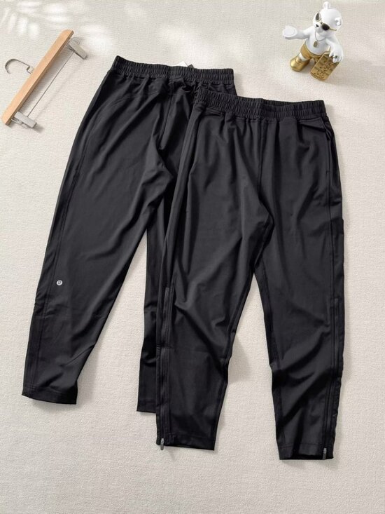 lululemon athletica Pants - lululemon athletica Black Track Jogger Pants